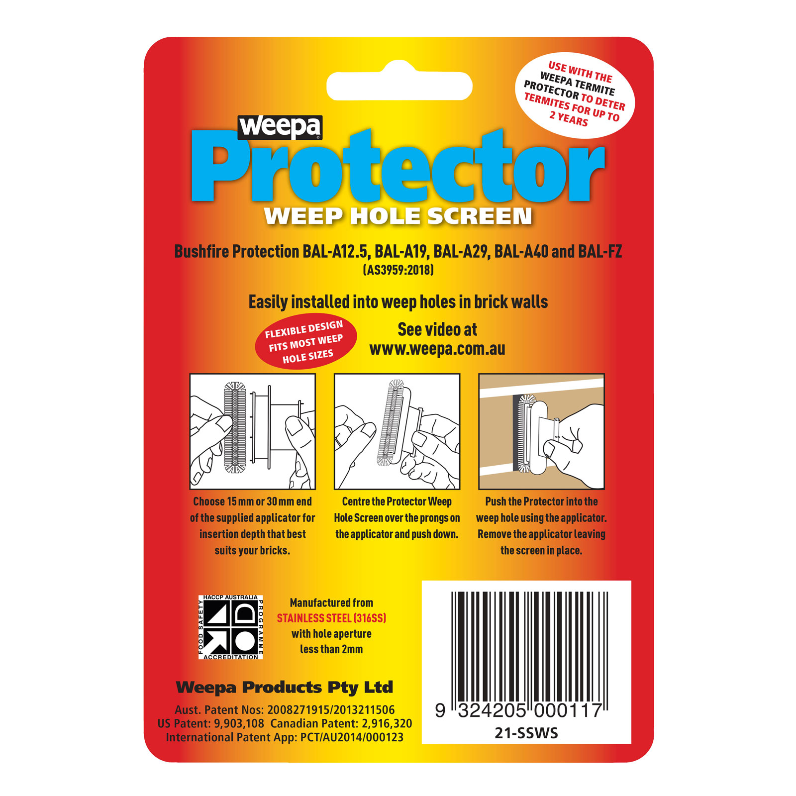 Protector 2020 pack BACK