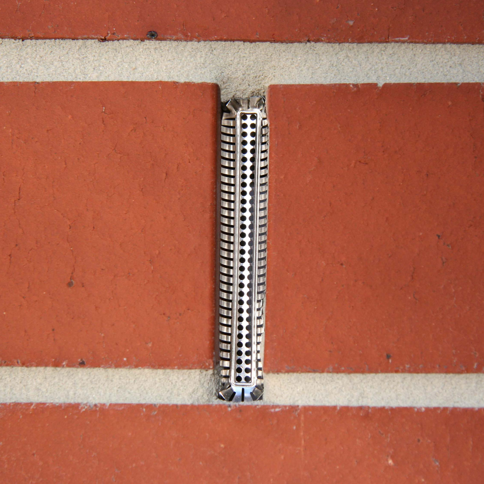 protector weephole screen installed